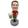Stock Body Casual This Buds For You Male Bobblehead